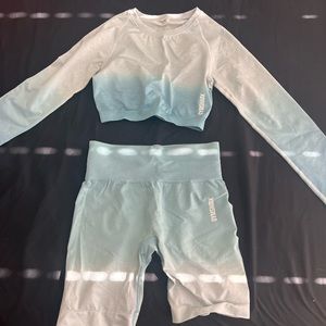 Gymshark adapt ombré workout set